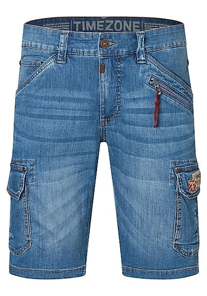 TIMEZONE Jeansshorts Cargo mit Reißverschlussdetails und günstig online kaufen