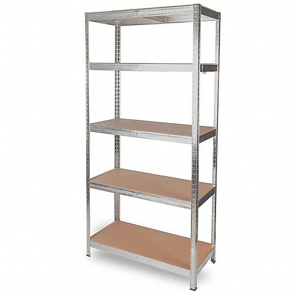 deluxe4home Schwerlastregal Kellerregal verzinkt I 40x90x180cm günstig online kaufen
