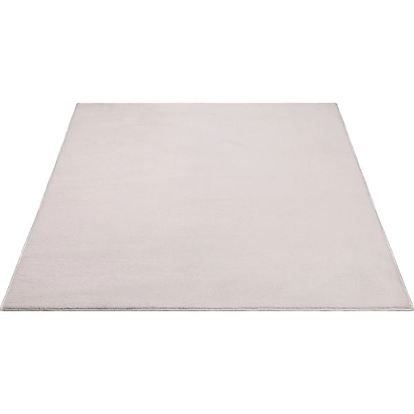 Floornovo Kurzflor Teppich Nr. 230 Beige Einfarbig 160 x 117 cm günstig online kaufen