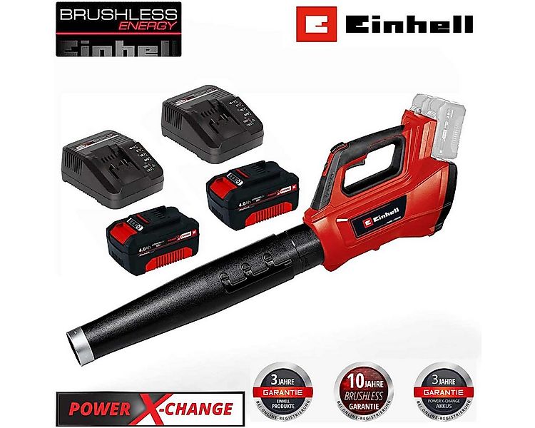 Einhell Akku-Laubbläser Laubbläser GP-LB 36/210 Li E-36V 816m³/h + Akku 4.0 günstig online kaufen