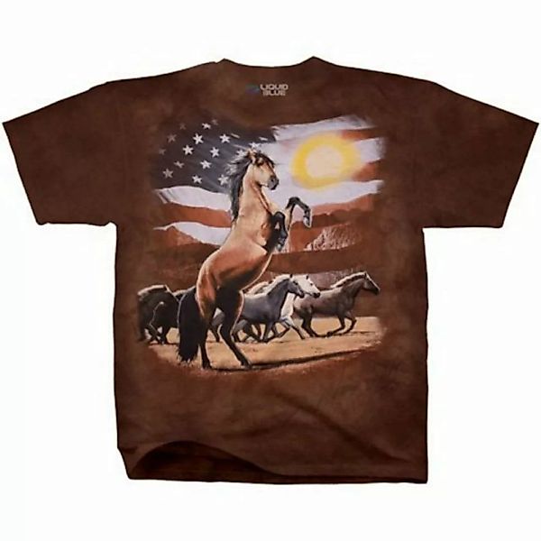 Liquid Blue T-Shirt American Stallion günstig online kaufen