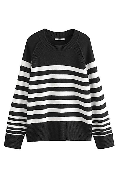 Next Rundhalspullover Pullover mit Saumdetail und günstig online kaufen