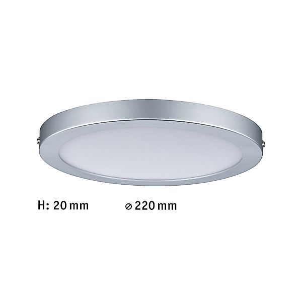 Paulmann LED Panel »Atria rund 220mm 14W 2.700K«, 1 flammig, Atria rund 220 günstig online kaufen