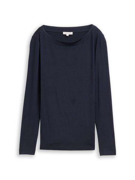 TOM TAILOR Langarmshirt T-Shirt Slim Fit günstig online kaufen