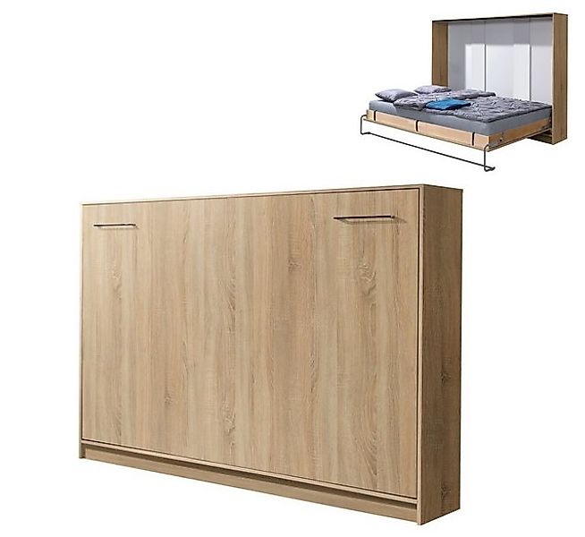 QMM TraumMöbel Schrankbett Wandbett HB 120 x 200 (Möbelstück, 1-St., Schran günstig online kaufen