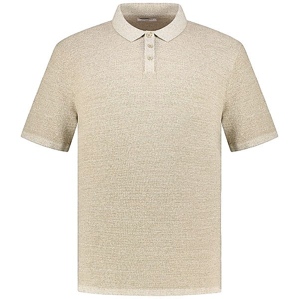 Jack&Jones Poloshirt aus Baumwollmischung Farbe hellbraun Größe: 3XL günstig online kaufen