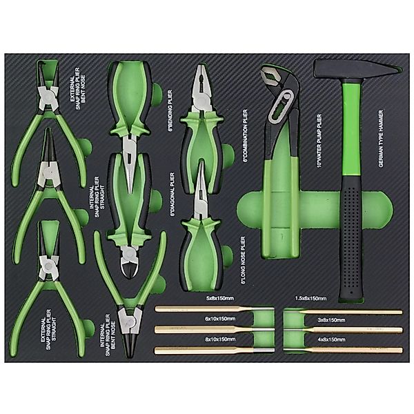 TRUTZHOLM Profi Werkstattwagen Einlage Hammer Zangen und Durchschläger 16 T günstig online kaufen