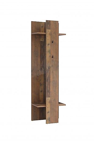 FORTE Garderobenpaneel "Clif" 4 tlg. Breite ca. 60 cm günstig online kaufen