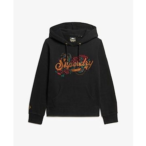 Superdry  Sweatshirt Sweatshirt à capuche à motif femme  Tattoo Script günstig online kaufen