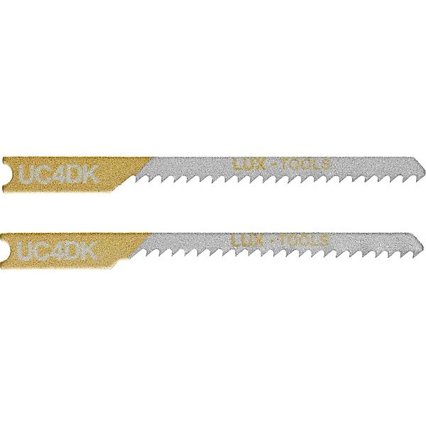 LUX-TOOLS Stichsägeblätter Holz und Kunststoff U-Schaft 75 mm günstig online kaufen