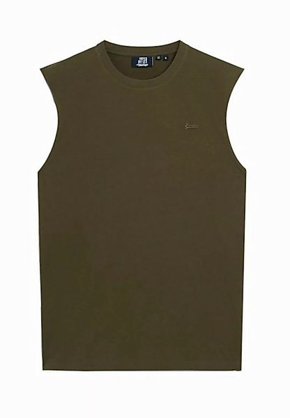 Superdry T-Shirt Superdry Tank Herren ESSENTIAL LOGO TANK UB Olive Night Gr günstig online kaufen