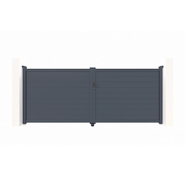 Casanoov Flügeltor Elektrisch 4M Eiger H 160Cm & Drehtorantrieb Hicker B200 günstig online kaufen