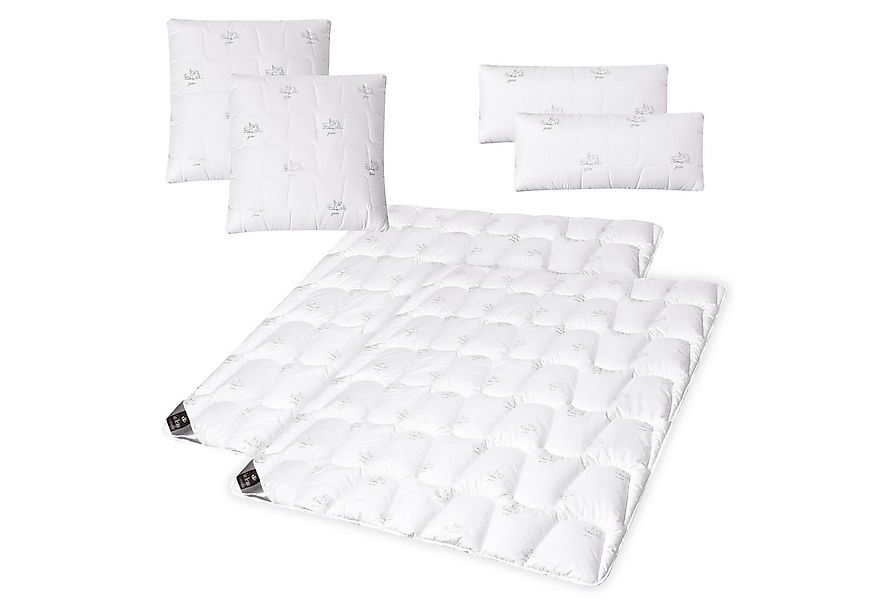 SEI Design Microfaserbettdecke Winter Bett-Set 6-Tlg. 2x (Bettdecken 135x20 günstig online kaufen