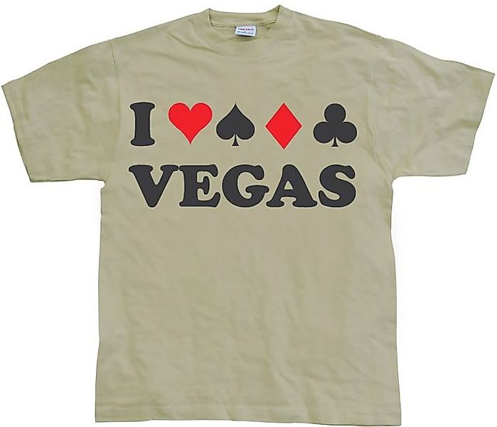 Hybris T-Shirt I Play Vegas T-Shirt günstig online kaufen