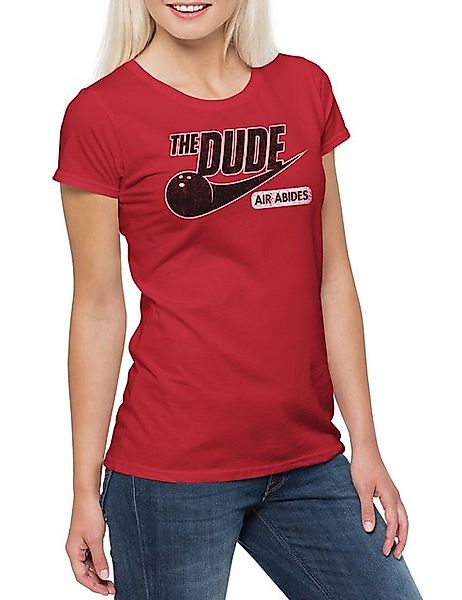 Urban Backwoods Print-Shirt Dude Air Damen T-Shirt The Dude Big Walter Lebo günstig online kaufen