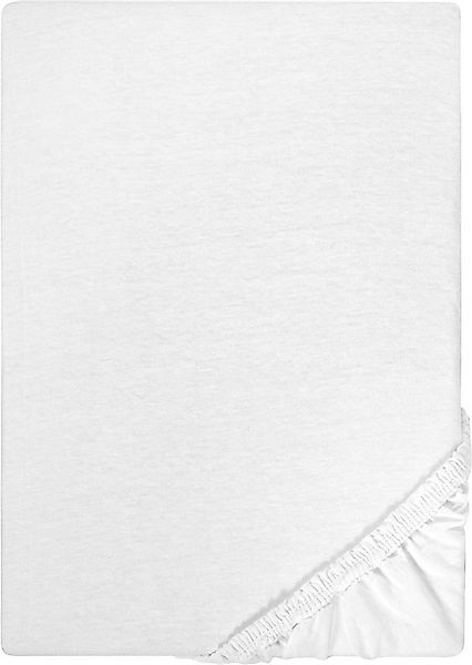 Biberna Spannbettlaken Leila, Jersey, Gummizug: rundum, (1 Stück), Bettlake günstig online kaufen