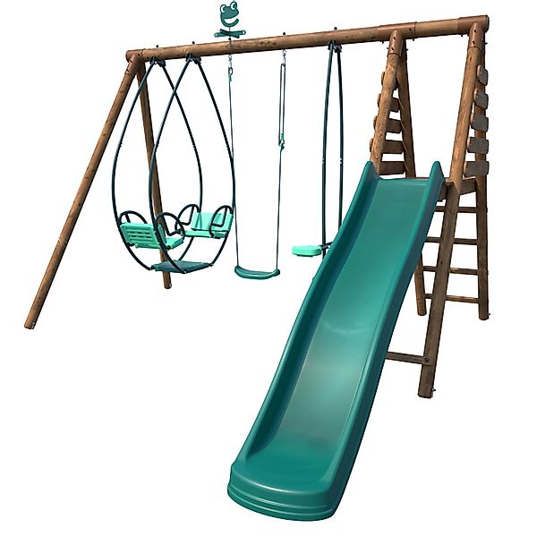 Soulet Holzschaukel Nigel 324 cm x 354 cm x 222 cm günstig online kaufen