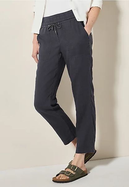 Leinenhose im Casual Fit günstig online kaufen