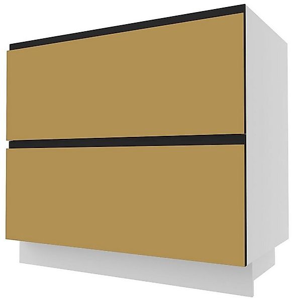Feldmann-Wohnen Unterschrank Velden (1-St) 90cm Front- & Korpusfarbe wählba günstig online kaufen