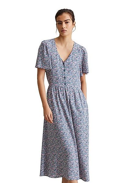 Marc O'Polo DENIM Midikleid Woven Dresses, SSL, AOP günstig online kaufen