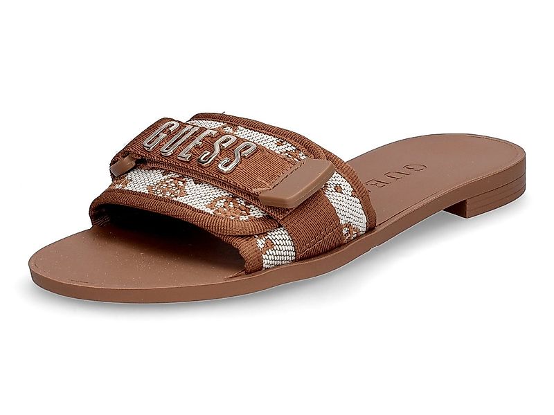 Guess Guess Damen Pantolette Elyze5 braun Pantolette günstig online kaufen