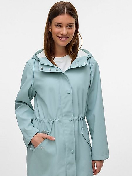 Vero Moda Regenjacke VMMALOU COATED JACKET Lederimitat günstig online kaufen