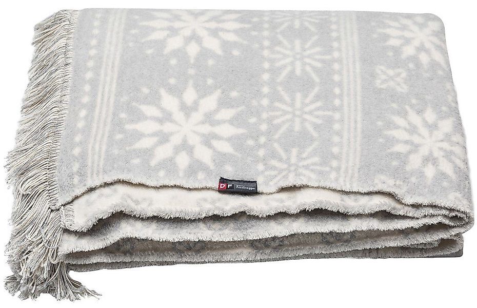 Wohndecke Kurzflor Vienna 'Winterbordüre' 150 x günstig online kaufen