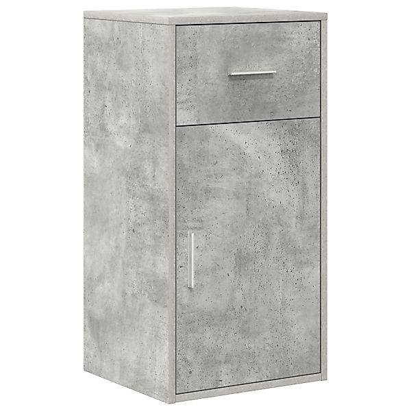 vidaXL Sideboard Grauer Stauraum Schrank Beton günstig online kaufen