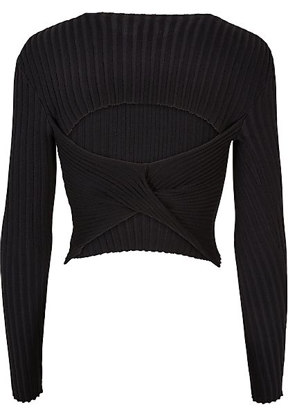 URBAN CLASSICS Rundhalspullover "Urban Classics Damen Ladies Short Rib Knit günstig online kaufen