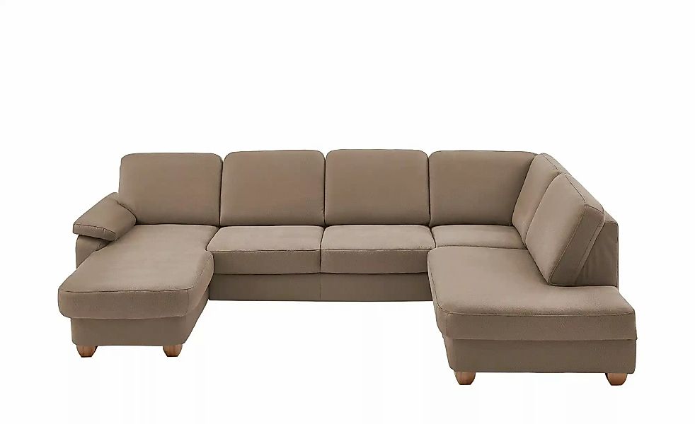 meinSofa Wohnlandschaft  aus Kunstleder Oliver ¦ braun ¦ Maße (cm): B: 300 günstig online kaufen