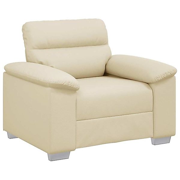 vidaXL Sofa Sessel Creme 60 cm günstig online kaufen