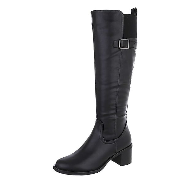 Ital-Design Damen Elegant Stiefel (87108796) Blockabsatz günstig online kaufen