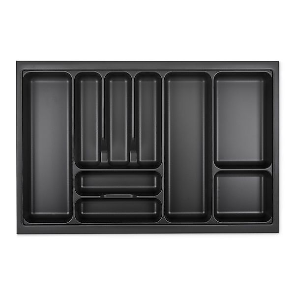 SOTECH Orga-Box I Besteckeinsatz Lavagrau 800 mm Höhe 55 mm Für Blum Tandem günstig online kaufen