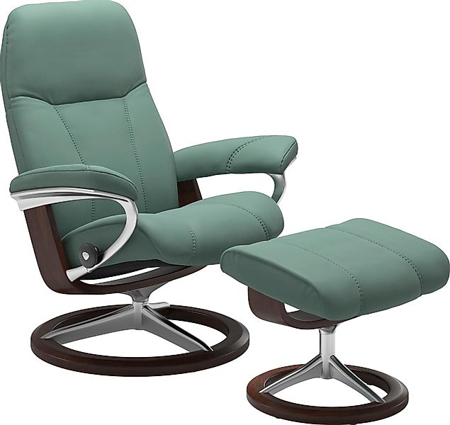 Stressless "Consul" Set, Relaxsessel mit Hocker, mit Hocker, mit Signature günstig online kaufen
