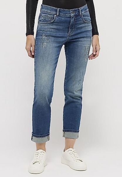 ANGELS 5-Pocket-Jeans - verkürzte Jeans - klassische Jeans mit Glitzerdetai günstig online kaufen