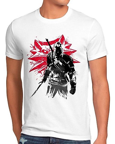 style3 T-Shirt Monster Hunter Inked geralt riva der hexer the witcher günstig online kaufen