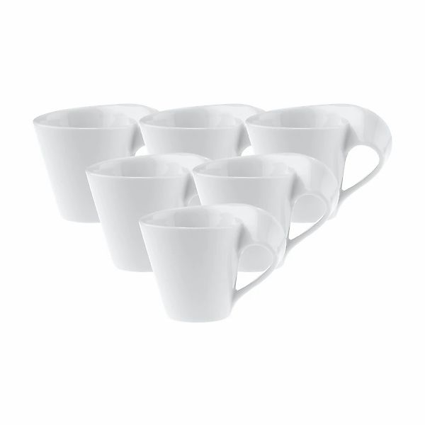 Villeroy & Boch Espressotasse "Espressotassen NewWave Caffè 80 ml 6er Set w günstig online kaufen