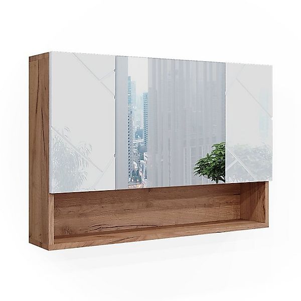 Vicco Spiegelschrank Badspiegel Wandspiegel Irma Modern Badezimmer Schrank günstig online kaufen