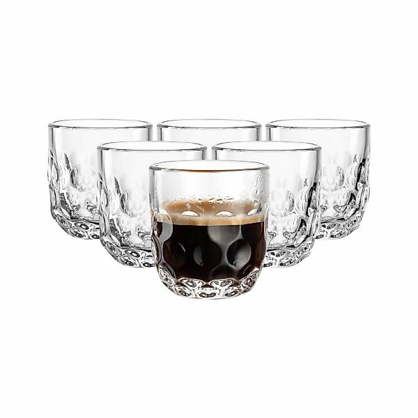 LEONARDO Espressoglas "Espressogläser (1) Gocce 60 ml 6er Set transparent" günstig online kaufen