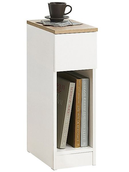 SoBuy Nachttisch FBT111, Beistelltisch mit Schublade und Ablage, Nightstand günstig online kaufen