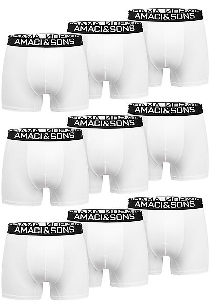 Amaci&Sons Boxershorts LARY 9er Pack Boxershorts günstig online kaufen