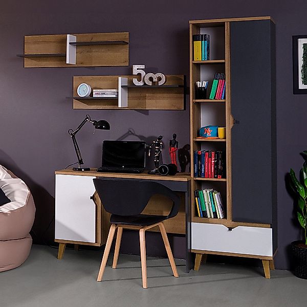 Lomadox Jugendzimmer-Set MARIBOR-132, (Sparset, 4-tlg), Schreibtisch günstig online kaufen