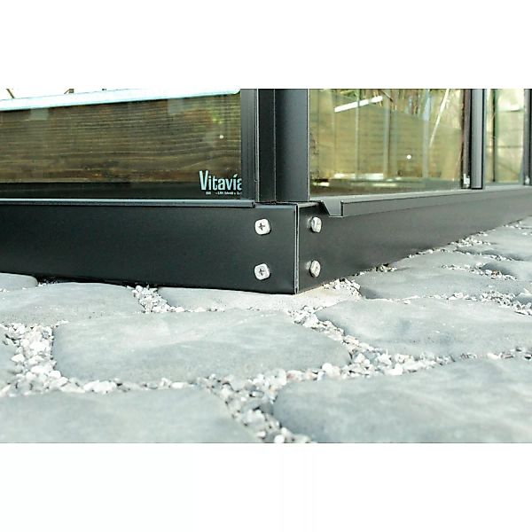 Vitavia Stahlfundament 5000, 6 cm, Schwarz günstig online kaufen