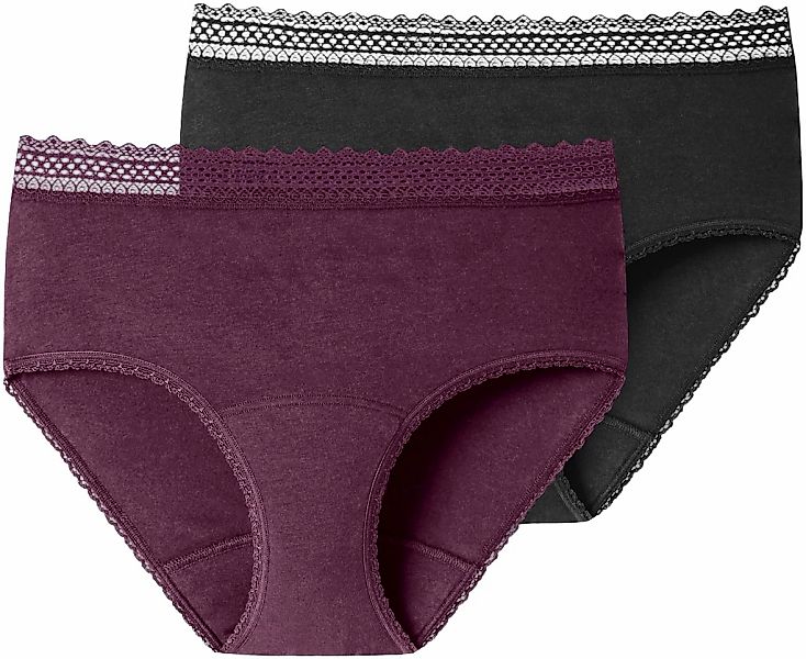 Schiesser Periodenslip ""Secret Care"", (2er-Pack), mit zuverlässigem Schut günstig online kaufen