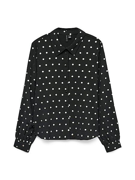 Vero Moda Langarmbluse VMCARLA FOIL L/S SHIRT WVN GA günstig online kaufen