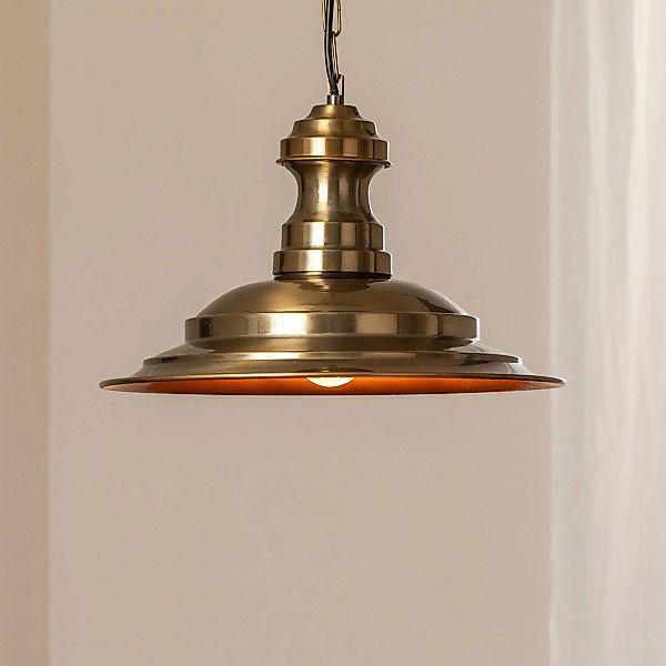 Hängeleuchte Sivani MR-637, gold antik, Metall, Ø 39 cm günstig online kaufen