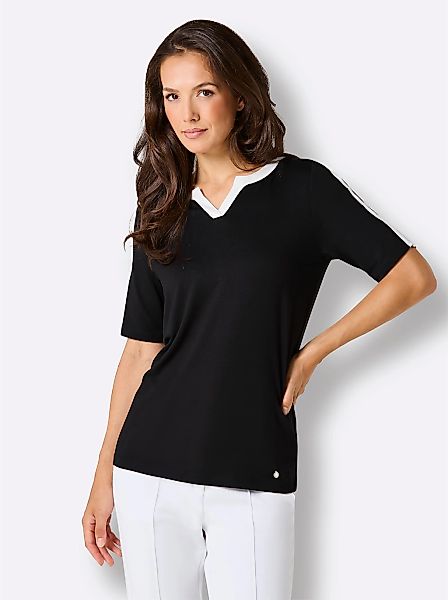 CREATION L PREMIUM Kurzarmshirt "Modal-Shirt" 1 tlg. günstig online kaufen