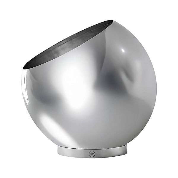 AYTM Blumentopf Globe, Ø 37 cm, silber, Edelstahl günstig online kaufen