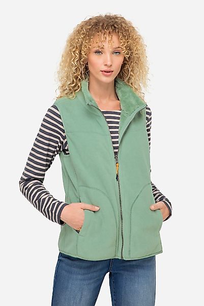 Laurasøn Steppweste Wende-Weste Fleece- und Teddy-Seite günstig online kaufen