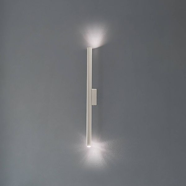 Wandleuchte Pastelo, beige, Höhe 20 cm, Stahl, 2-flg. günstig online kaufen